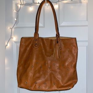 Brown Icing Shoulder Purse